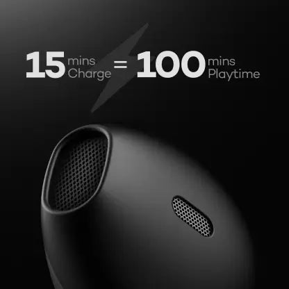 Boult Audio XPods with Mega 13mm Drivers, 20H Battery, Fast Charge & Pairing, Made In India Bluetooth Headset (Black, True Wireless) Boult Audio XPods with Mega 13mm Drivers, 20H Battery, Fast Charge & Pairing, Made In India Bluetooth Headset (Black, True Wireless)